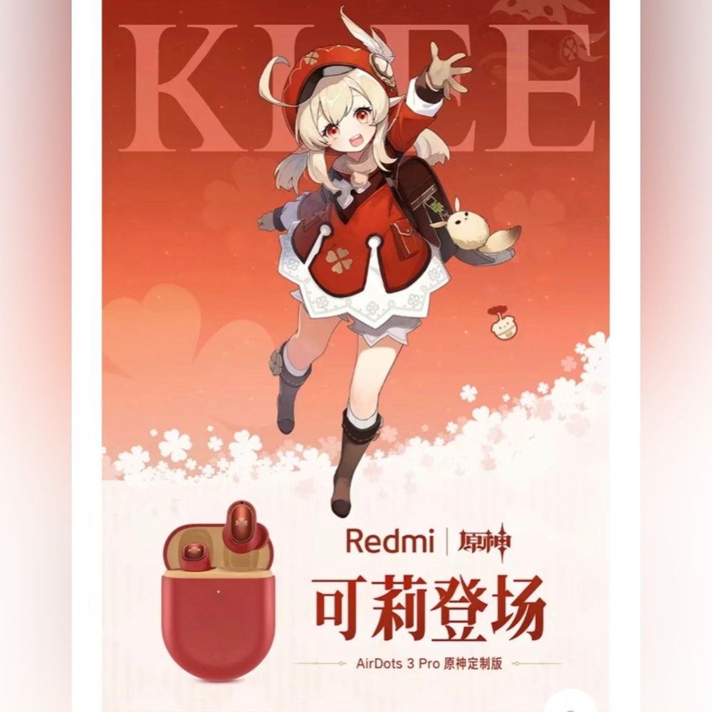Genshin Impact Klee earphones Limited